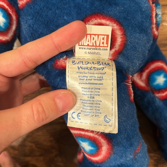 Captain America Build a Bear - Picture 6 of 7